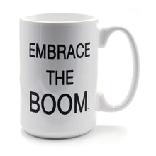 Load image into Gallery viewer, EMBRACE THE BOOM Mug - Black